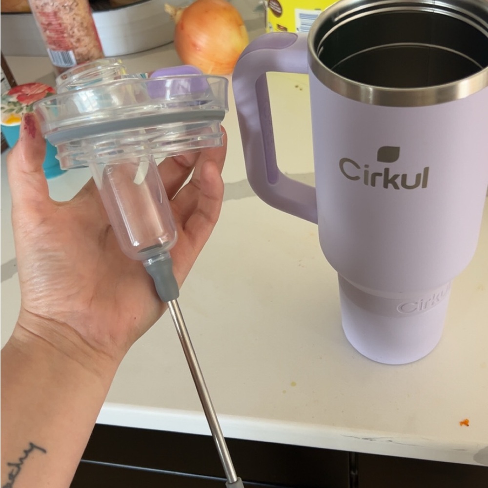Cirkul Lavender Insulated Tumbler with Lid